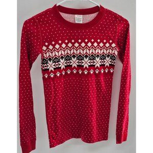 Hanna Andersson: Heritage Fairisle‎ In Red. Size: 12